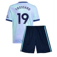 Maglie da calcio Arsenal Leandro Trossard #19 Terza Maglia Bambino 2024-25 Manica Corta (+ Pantaloni corti)